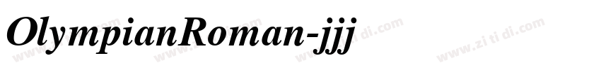 OlympianRoman字体转换