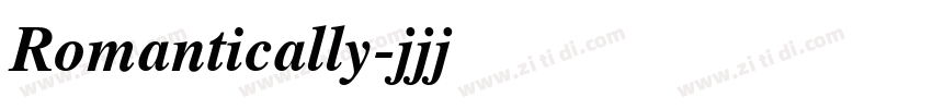 Romantically字体转换