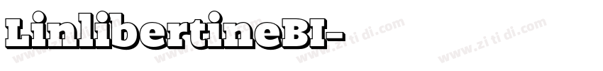 LinlibertineBI字体转换