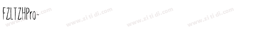 FZLTZHPro字体转换