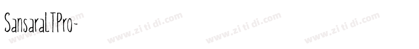 SansaraLTPro字体转换