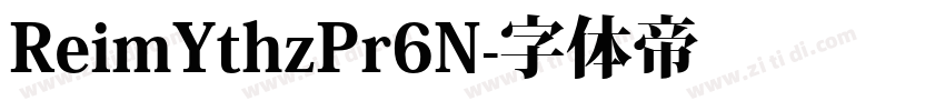 ReimYthzPr6N字体转换