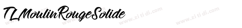 TLMoulinRougeSolide字体转换