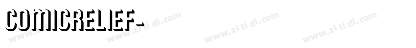 ComicRelief字体转换