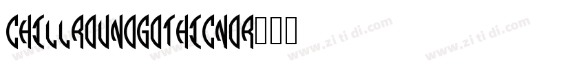 ChillRoundGothic_Nor字体转换