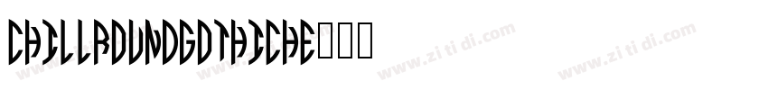 ChillRoundGothic_He字体转换