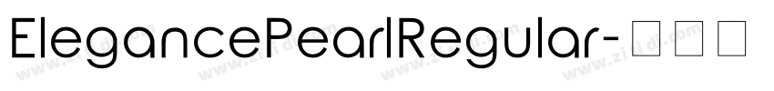 ElegancePearlRegular字体转换 ElegancePearlRegular字体转换