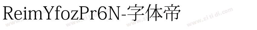 ReimYfozPr6N字体转换