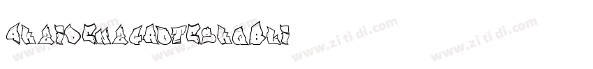AKzidenzGroteskQBLi字体转换