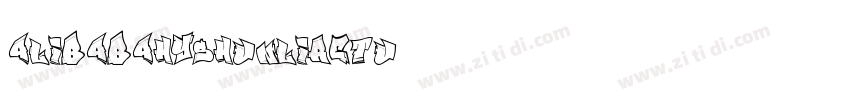 AlibabaHYShunLiReTU字体转换