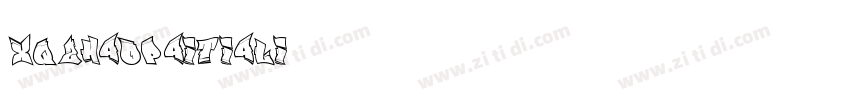 XQzhaopaitiALi字体转换