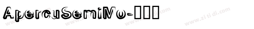 ApercuSemiMo字体转换