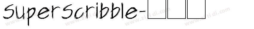 SuperScribble字体转换