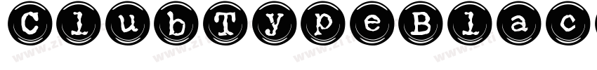 ClubTypeBlackStd字体转换