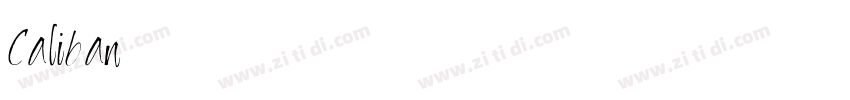 Caliban字体转换