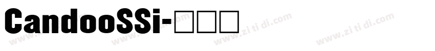 CandooSSi字体转换