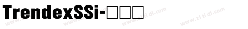 TrendexSSi字体转换