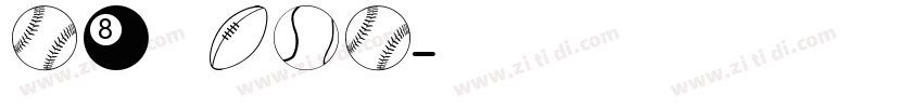 sports字体转换