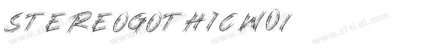 StereoGothicW01字体转换