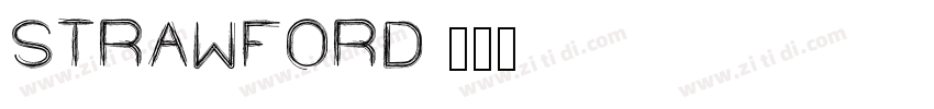 Strawford字体转换