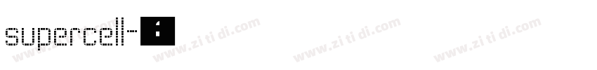 supercell字体转换