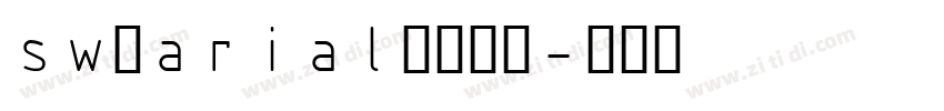 sw的arial字体下载字体转换