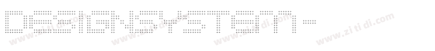 DesignSystem字体转换
