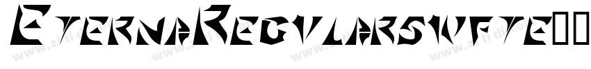 EternaRegularswfte字体转换