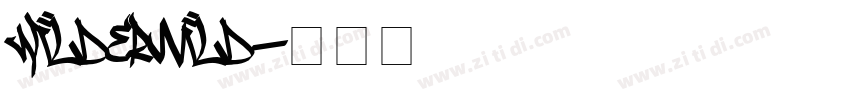 Wilderwild字体转换