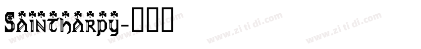Saintharpy字体转换
