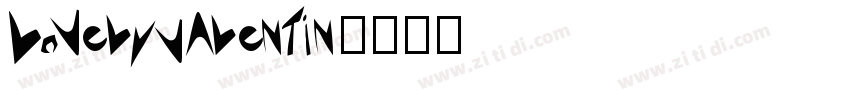 LovelyValentin字体转换
