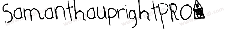 SamanthaUprightPRO字体转换