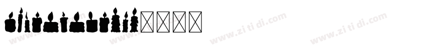 BouncyCandle字体转换