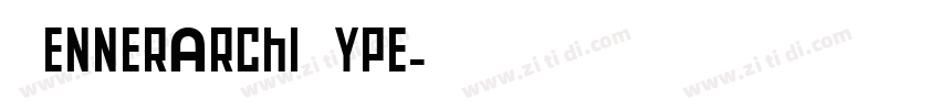 RennerArchiType字体转换