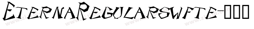 EternaRegularswfte字体转换