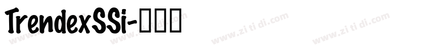 TrendexSSi字体转换