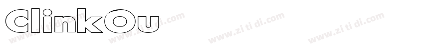 ClinkOutlined字体转换