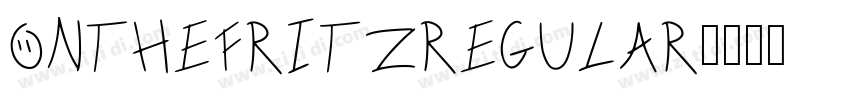 OnTheFritzRegular字体转换 OnTheFritzRegular字体转换