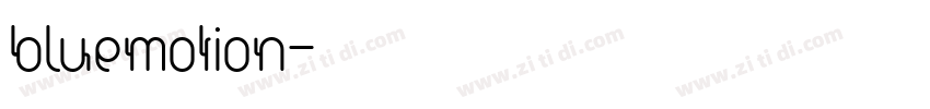 bLuemoTion字体转换