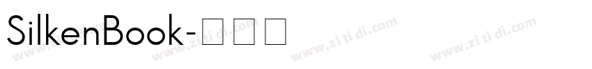 SilkenBook字体转换