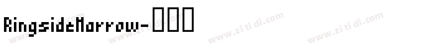 RingsideNarrow字体转换