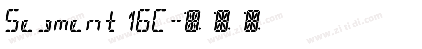 Segment16C字体转换