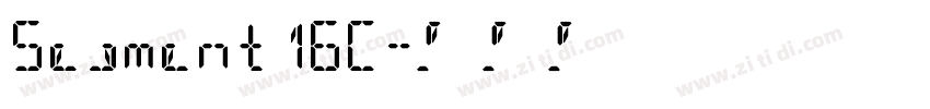 Segment16C字体转换