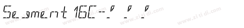 Segment16C字体转换