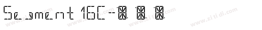 Segment16C字体转换