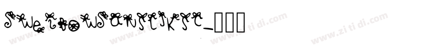 SweiBowSansCJKsc字体转换