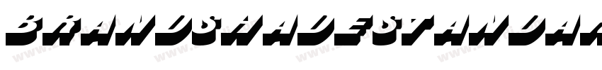 BrandShadeStandard字体转换