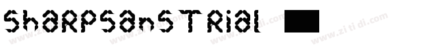 SharpSansTRIAL字体转换
