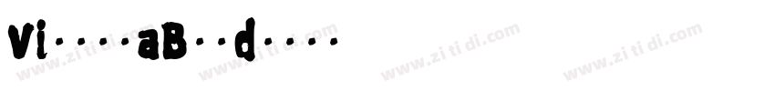 VistulaBold字体转换