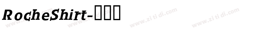 RocheShirt字体转换
